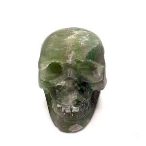 Fluorite Crystal Skull Carving 1.5”